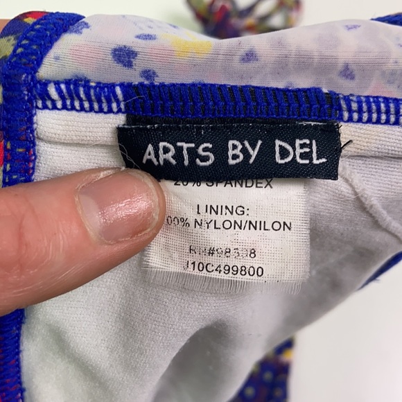 Floral Halter String Bikini Size Medium - Picture 7 of 9